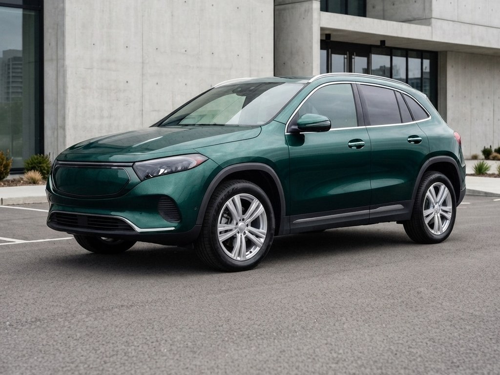 Зелёный цвет кузова авто