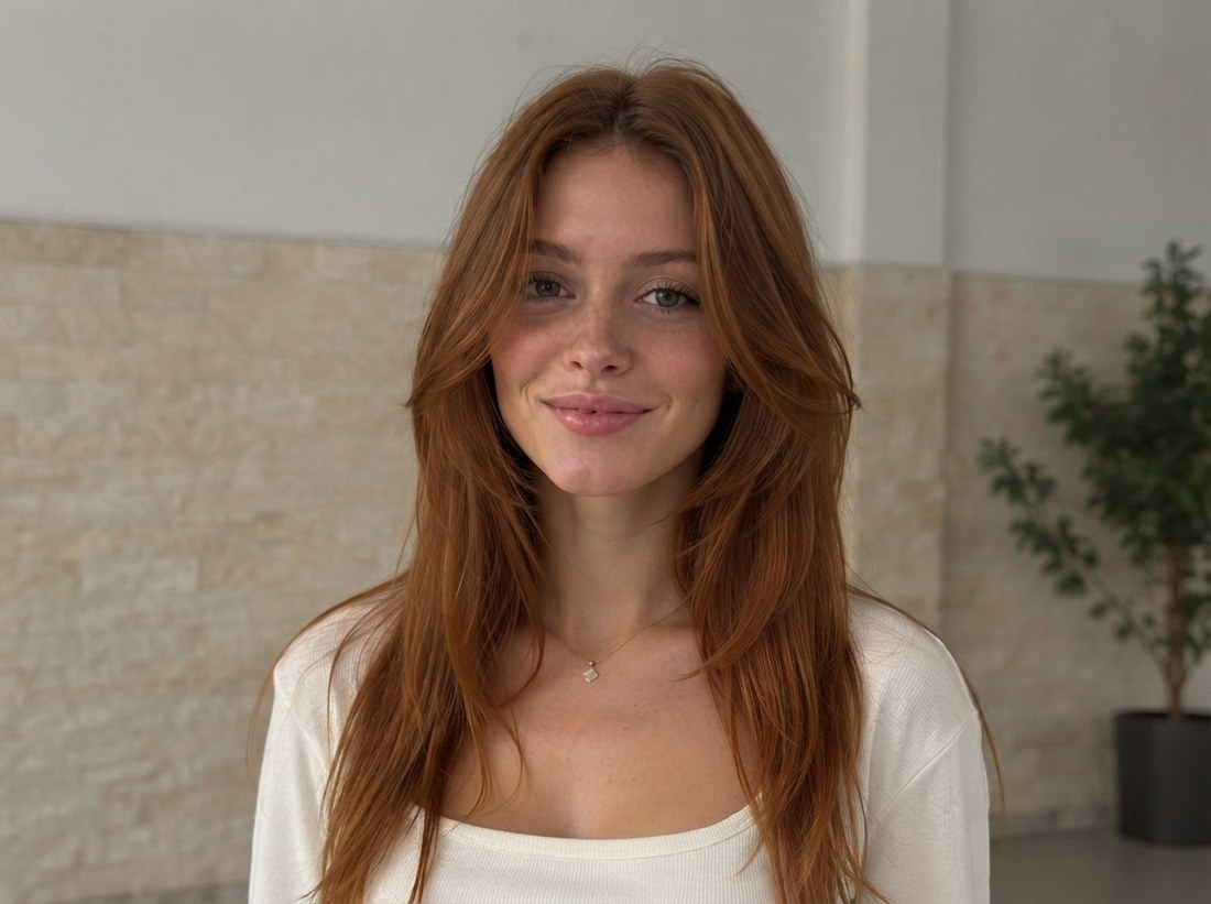 Лесенка у лица на квадратную форму
