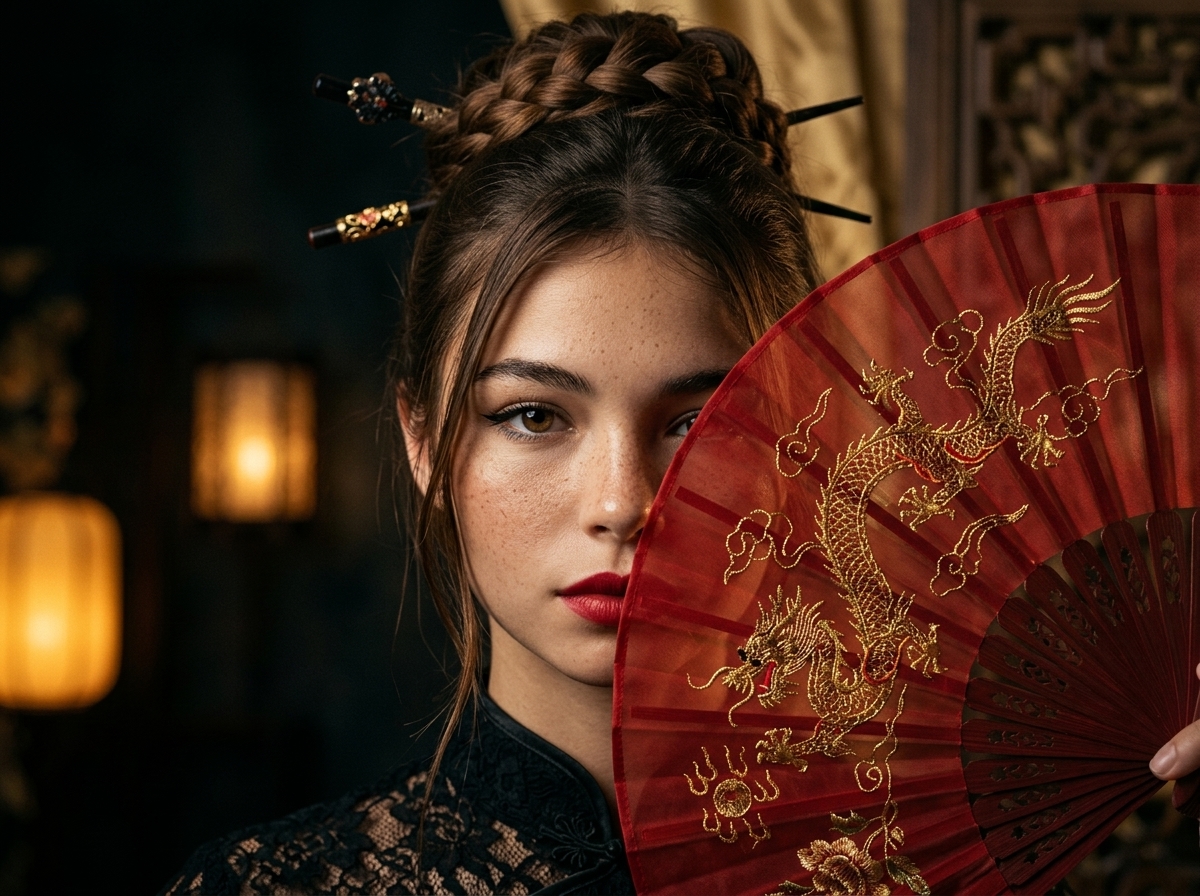Ретро фотосессия — В японском стиле