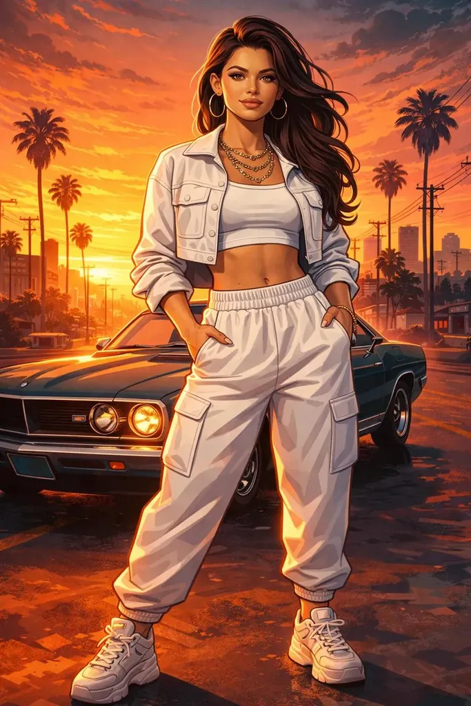 Стиль GTA Портрет по фото: Стиль GTA